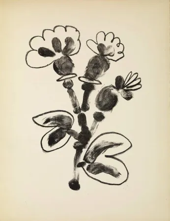 リトグラフ Picasso - De mémoir d'homme, Planche V
