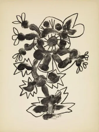 リトグラフ Picasso - De mémoir d'homme, Planche VI