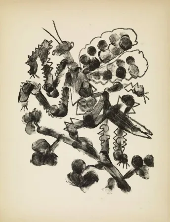 リトグラフ Picasso - De mémoir d'homme, Planche VII