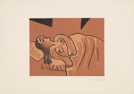 リノリウム彫版 Picasso - 