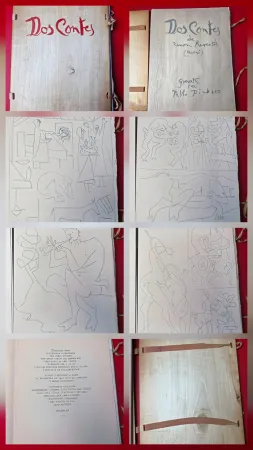 エッチング Picasso - Dos Contes -Reventos 