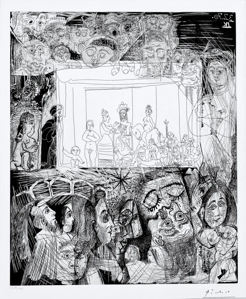 アクチアント Picasso - Ecce Homo, d'Apres Picasso