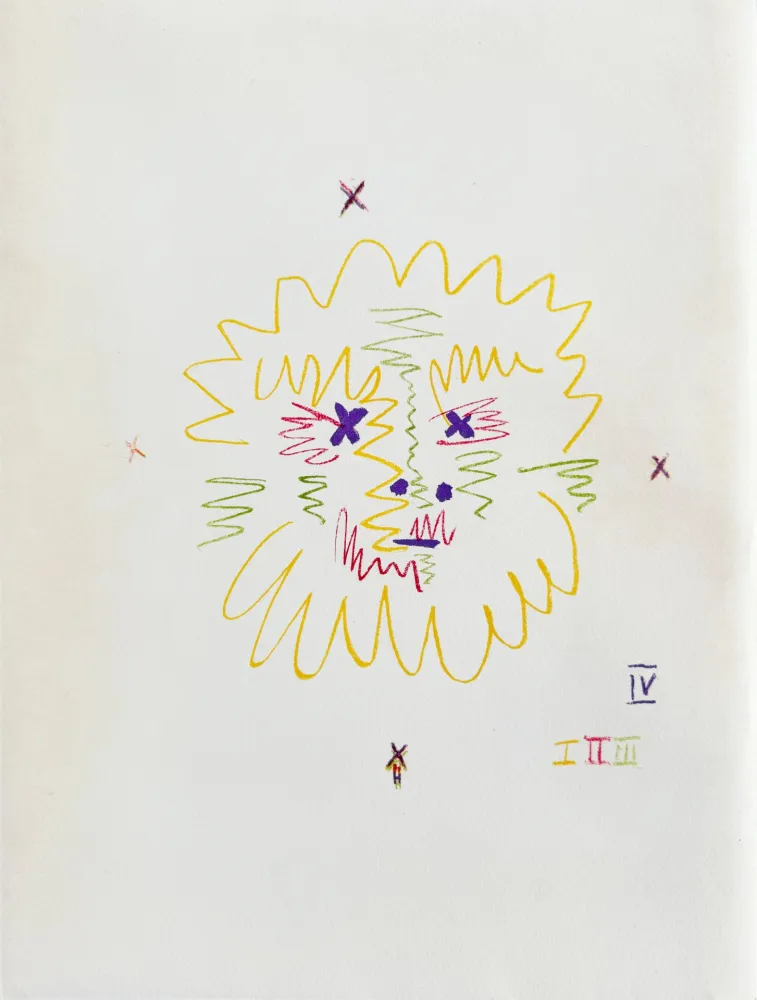 リトグラフ Picasso - Faune