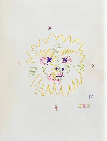 リトグラフ Picasso - Faune