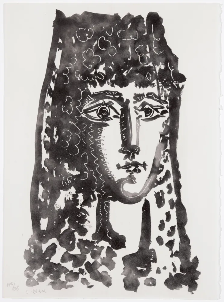 アクチアント Picasso - Femme à la mantille