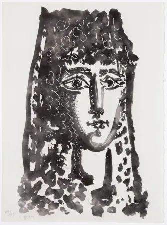 アクチアント Picasso - Femme à la mantille