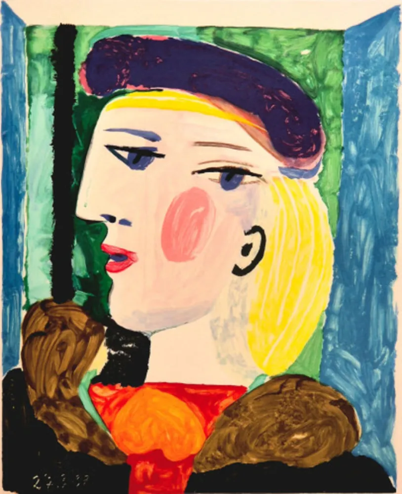 リトグラフ Picasso - Femme Profile (Marie-Therese Walter)