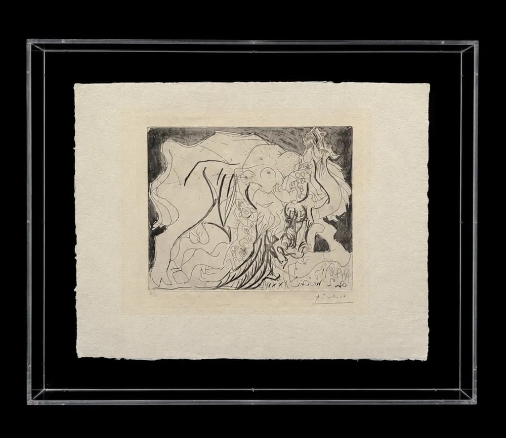 彫版 Picasso - Femme Torero, V