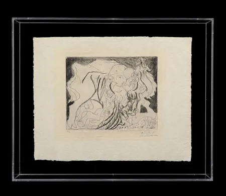 彫版 Picasso - Femme Torero, V