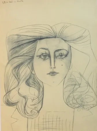 リトグラフ Picasso - Francoise Gilot