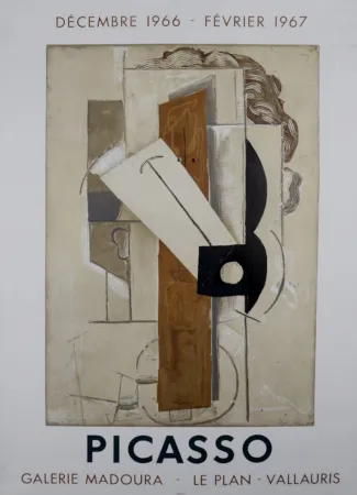 リトグラフ Picasso - Galerie Madoura - Le Plan - Vallauris #1