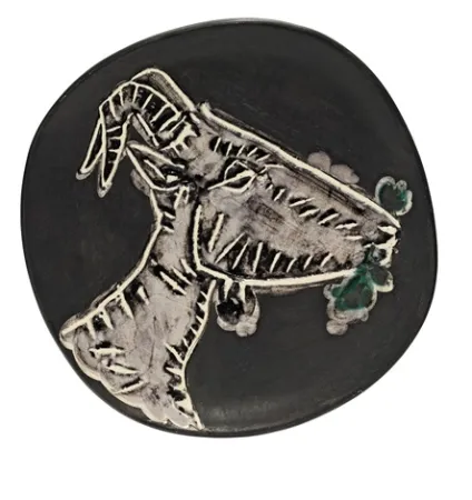 セラミック Picasso - Goat’s head in profile 