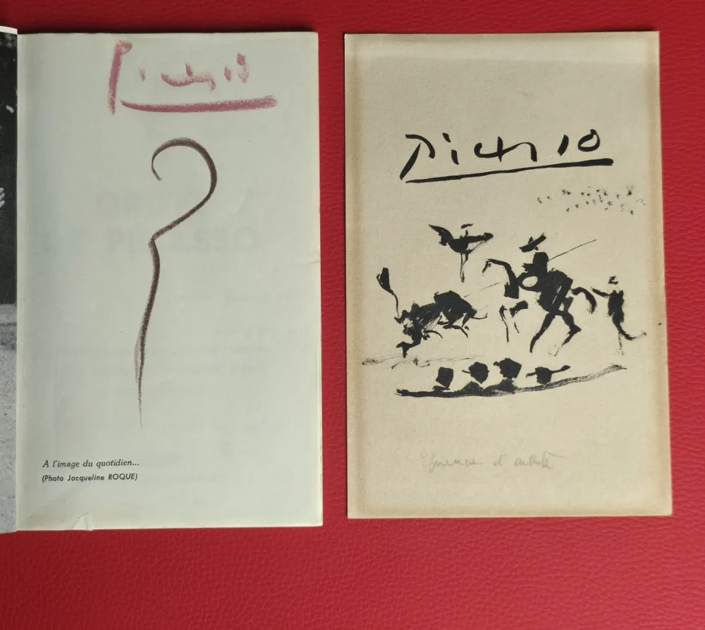 挿絵入り本 Picasso - Griffes de Picasso 