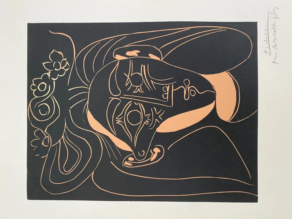 技術的なありません Picasso - Jacqueline au chapeau a Fleurs I, (Jacqueline in a Flowered Hat I)
