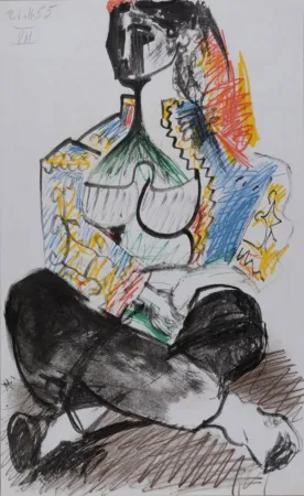 リトグラフ Picasso - Jacqueline Roque #VII, 1959