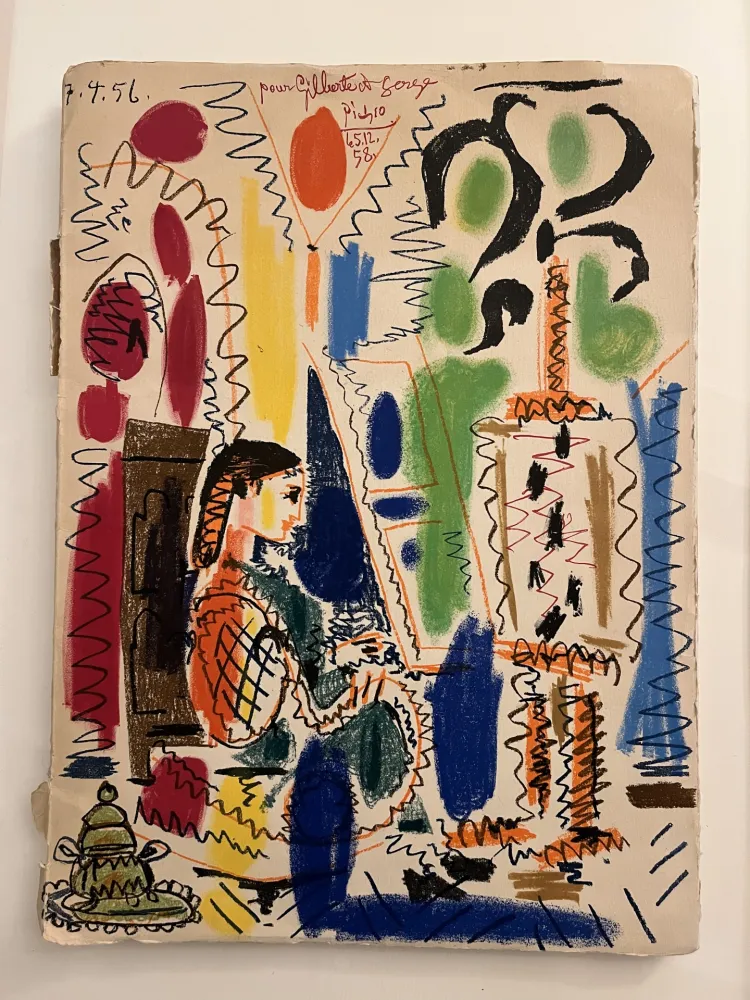 リトグラフ Picasso - L' ateiler de Cannes