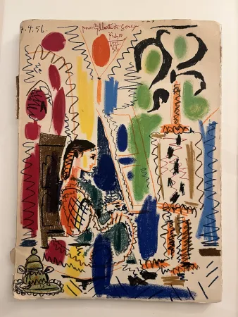 リトグラフ Picasso - L' ateiler de Cannes