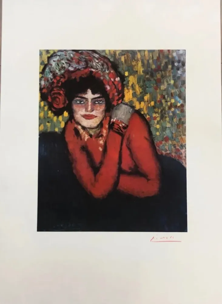 リトグラフ Picasso - L' Attente