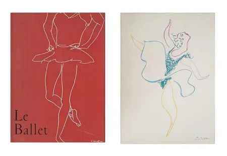 挿絵入り本 Picasso - La ballet
