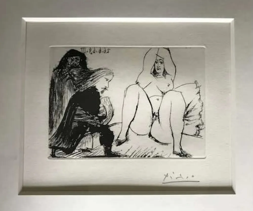 技術的なありません Picasso -  La Celestine, sa protegee, et un jeune gentilhomme
