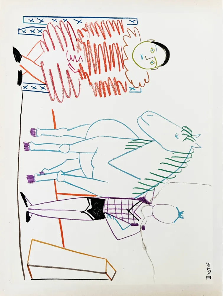 リトグラフ Picasso - La Comédie Humaine