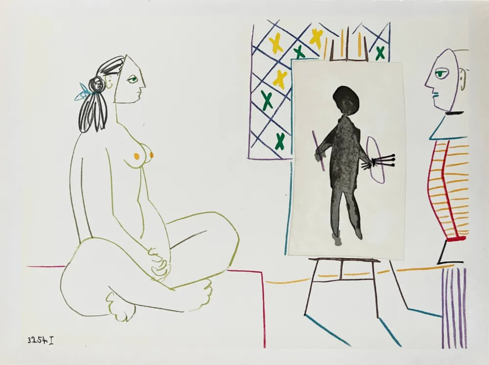 リトグラフ Picasso - La Comédie Humaine