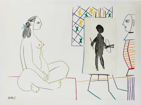 リトグラフ Picasso - La Comédie Humaine