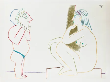 リトグラフ Picasso - La Comédie Humaine