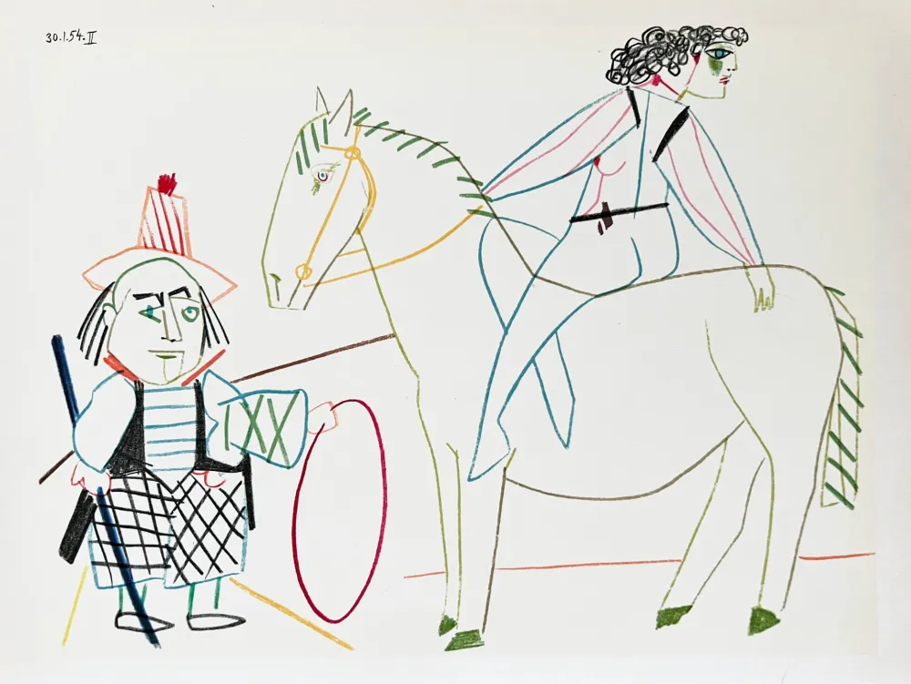 リトグラフ Picasso - La Comédie Humaine