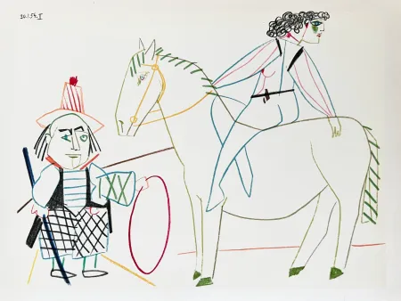 リトグラフ Picasso - La Comédie Humaine