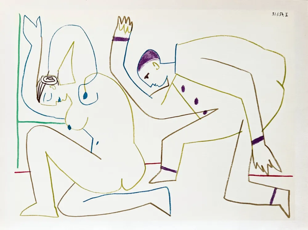 リトグラフ Picasso - La Comédie Humaine