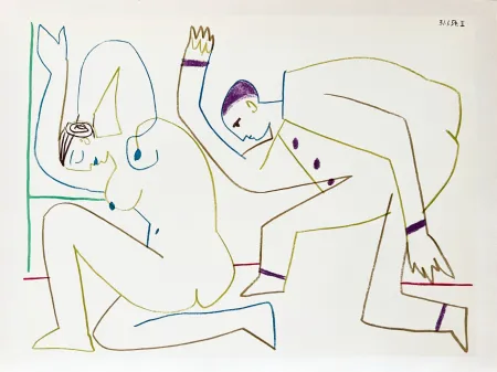 リトグラフ Picasso - La Comédie Humaine