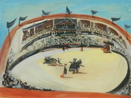 アクチアント Picasso - La Corrida ( The Bullfight)