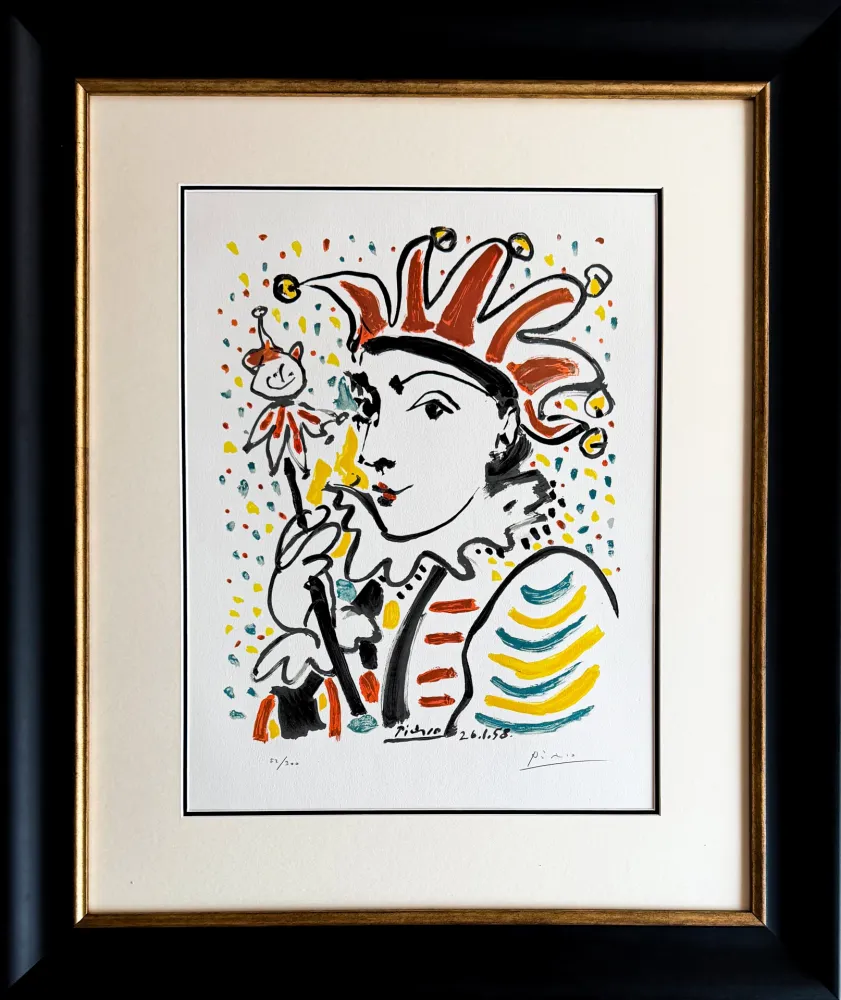 リトグラフ Picasso - La Folie