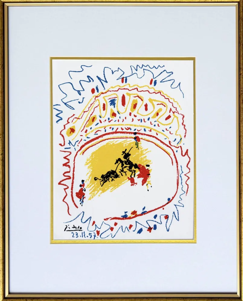 リトグラフ Picasso - La Petite Corrida