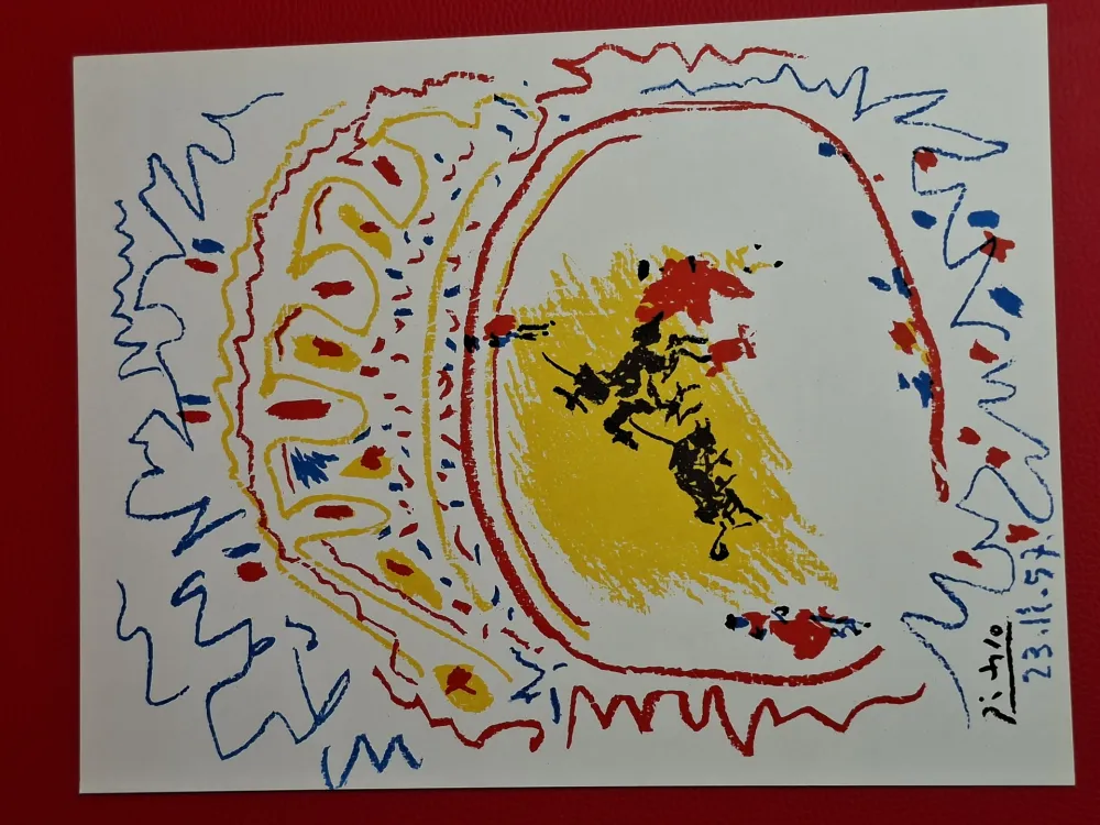 リトグラフ Picasso - La Petite Corrida 1957