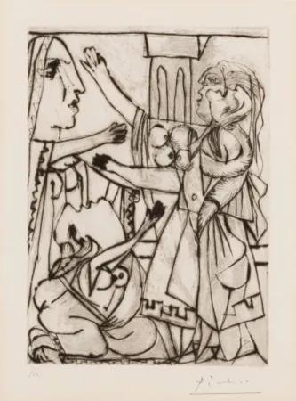 多数の Picasso - La plainte des femmes