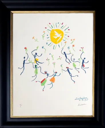 リトグラフ Picasso - La Ronde de l'amitié