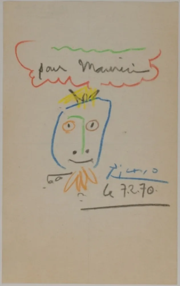 技術的なありません Picasso - La tête du Roi (The King's Head)