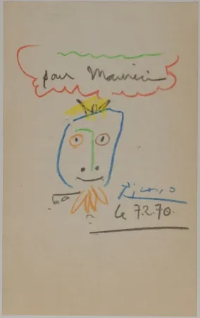 技術的なありません Picasso - La tête du Roi (The King's Head)