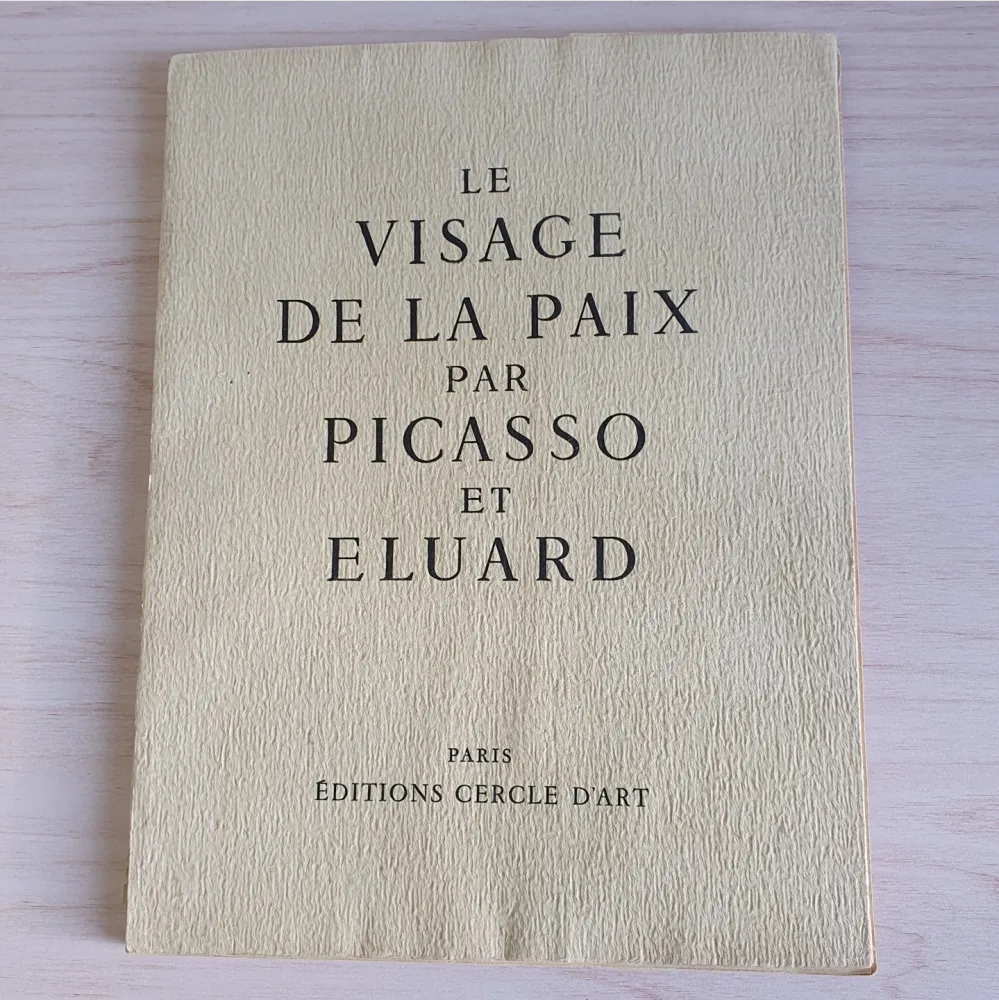 挿絵入り本 Picasso - La Visage de la Paix 1951