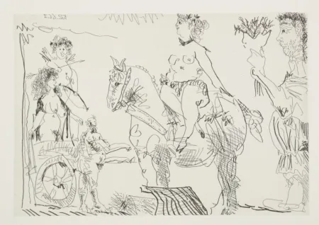 彫版 Picasso - Le Cocu magnifique