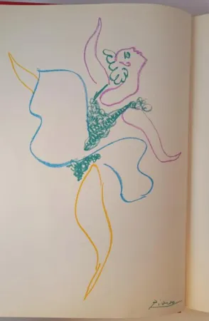 リトグラフ Picasso - Le Danseuse 1954 / Le Ballet/Ballerina 