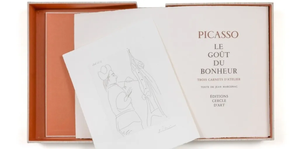 多数の Picasso - Le Goût de Bonheur Deluxe Edition with engraving
