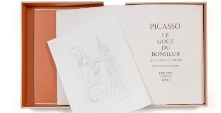多数の Picasso - Le Goût de Bonheur Deluxe Edition with engraving