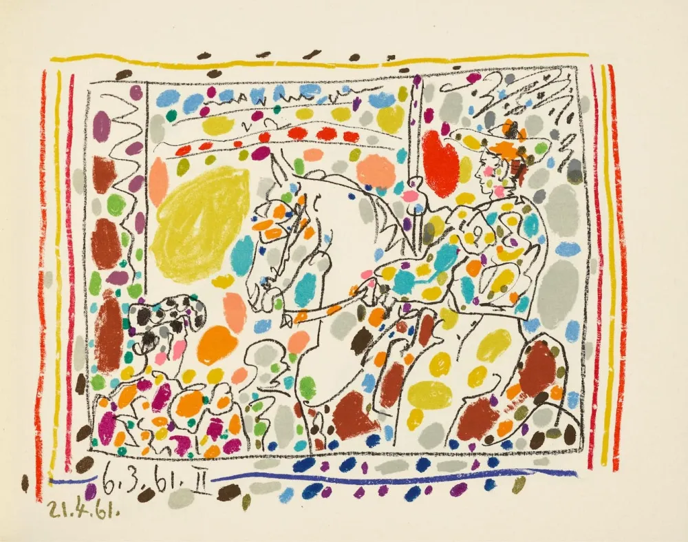 リトグラフ Picasso - Le Picador II 