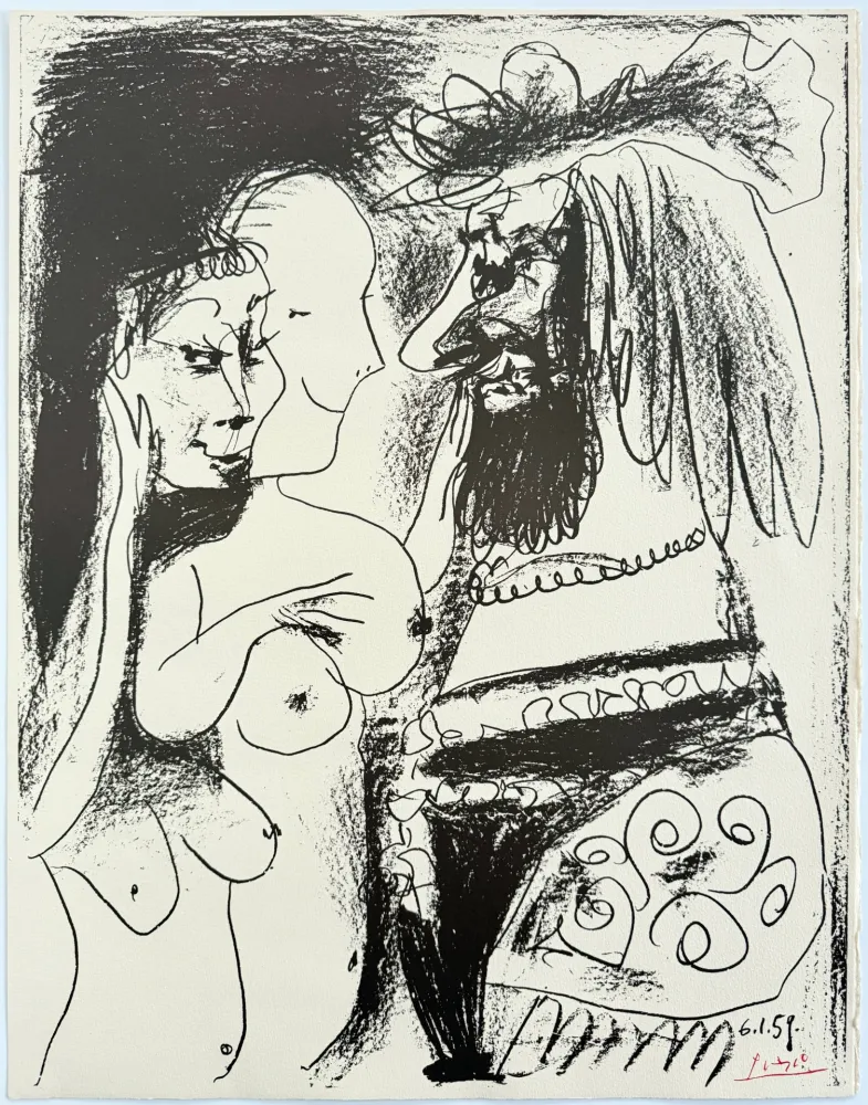 技術的なありません Picasso - Le vieux Roi (Old King)