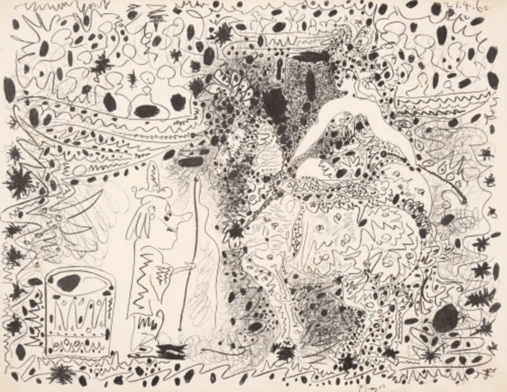 リトグラフ Picasso - L'Ecuyère