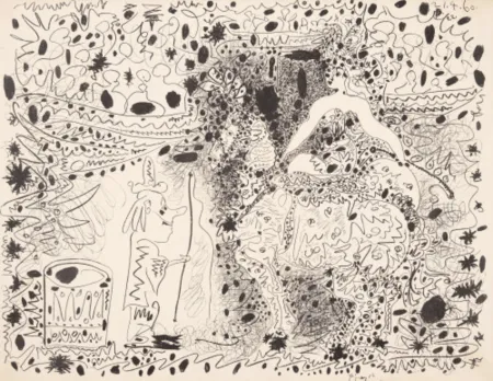 リトグラフ Picasso - L'Ecuyère