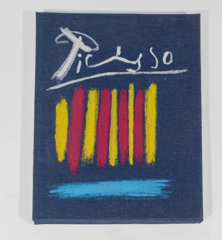 挿絵入り本 Picasso - Les Bleus de Barcelone